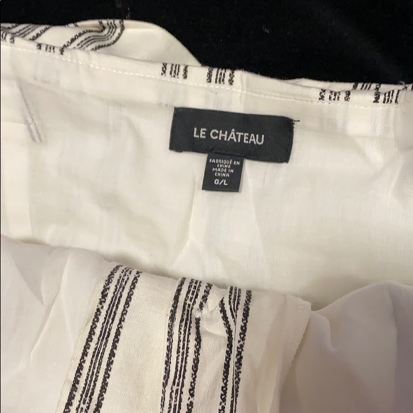 Full length ale Chateau linen jumpsuit - Picture 3 of 3